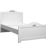 BIANCA 120X200 PC BED FRAME &HB ULTRA WHITE