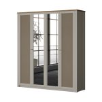 CORSO 4 DOORS WARDROBE U CREAM
