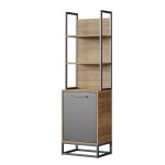LEGEND BOOKSHELF U WALNUT_DGR