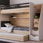 NEW OPTIONS BUNK BED U OAK