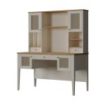 CORSO STUDY DESK AND TOP UNIT LARGE L CREAM