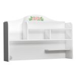 BIANCA STUDY DESK TOP UNIT ULTRA WHITE