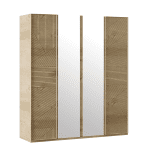 ORIGAMİ 4 DOORS WARDROBE U OAK