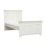 MONTE 100X200 BED FRAME &HB U CREAM